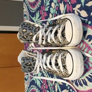 Converse All Stars High Top Leopard Print